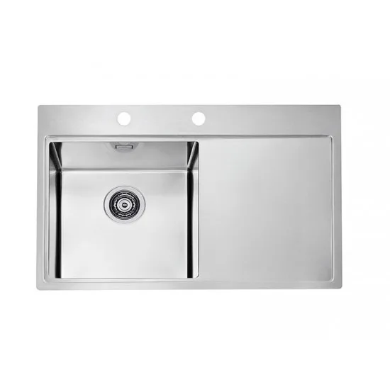 ALVEUS PURE 40 INOX - Pomivalno korito z odcejalnikom desno