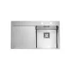 ALVEUS STYLUX 50 INOX - Pomivalno korito z odcejalnikom levo