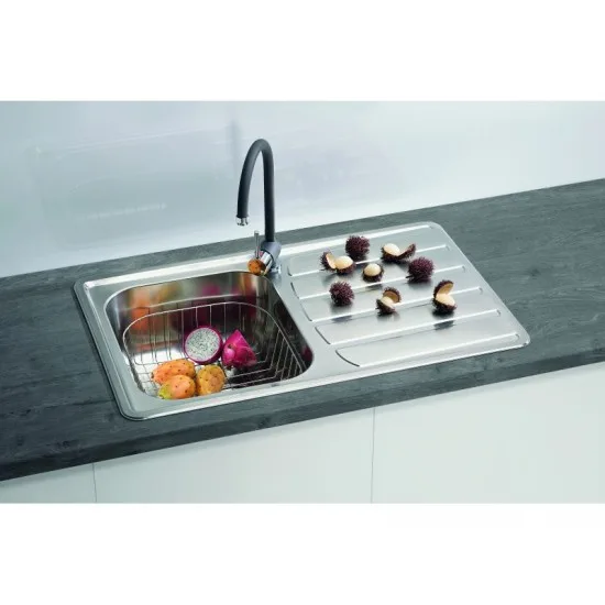 ALVEUS ZOOM MAXIM 20 INOX - Pomivalno korito z odcejalnikom