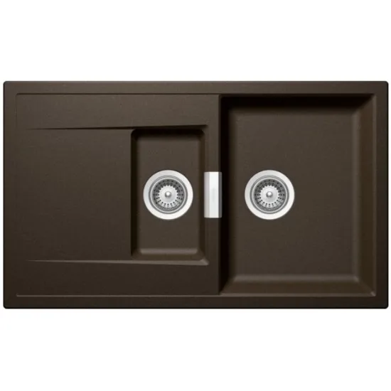 SCHOCK MONO D-150 BRONZE - Pomivalno korito z odcejalnikom