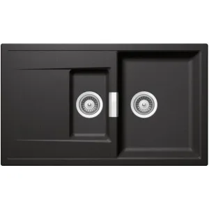 SCHOCK MONO D-150 STONE - Pomivalno korito z odcejalnikom
