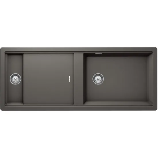 SCHOCK PREPSTATION D-150 SILVERSTONE - Pomivalno korito z odcejalnikom