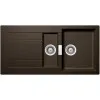 SCHOCK SIGNUS D-150 BRONZE - Pomivalno korito z odcejalnikom