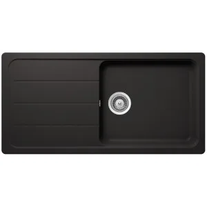 SCHOCK FORMHAUS D-100L NERO - Pomivalno korito z odcejalnikom
