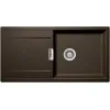 SCHOCK MONO D-100L BRONZE - Pomivalno korito z odcejalnikom