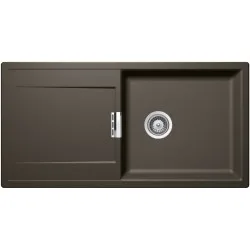 SCHOCK MONO D-100L CARBONIUM - Pomivalno korito z odcejalnikom