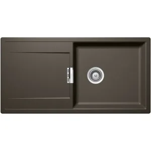SCHOCK MONO D-100L CARBONIUM - Pomivalno korito z odcejalnikom