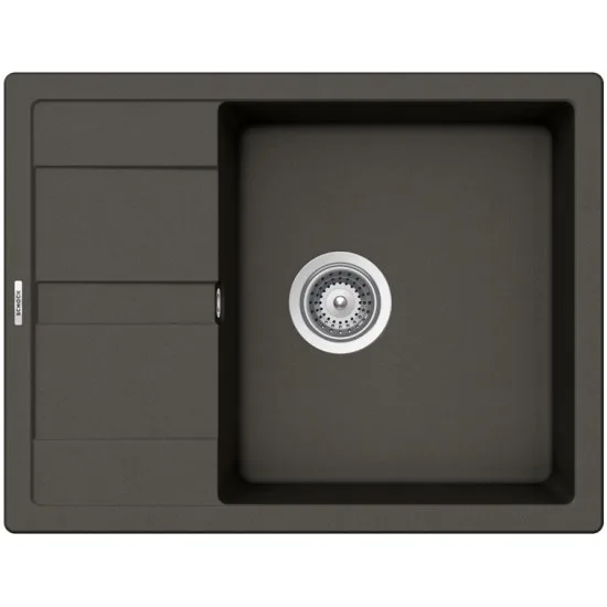 SCHOCK RONDA D-100L ASPHALT - Pomivalno korito z odcejalnikom