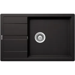 SCHOCK RONDA D-100XL NERO - Pomivalno korito z odcejalnikom