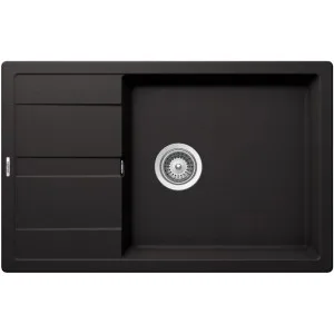 SCHOCK RONDA D-100XL NERO - Pomivalno korito z odcejalnikom