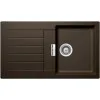 SCHOCK SIGNUS D-100 BRONZE - Pomivalno korito z odcejalnikom