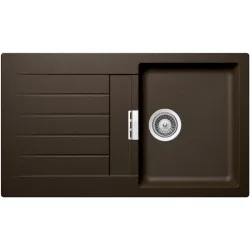 SCHOCK SIGNUS D-100 BRONZE - Pomivalno korito z odcejalnikom