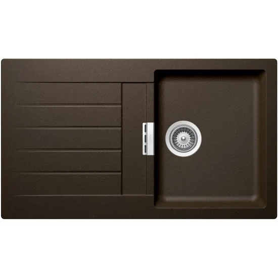 SCHOCK SIGNUS D-100 BRONZE - Pomivalno korito z odcejalnikom
