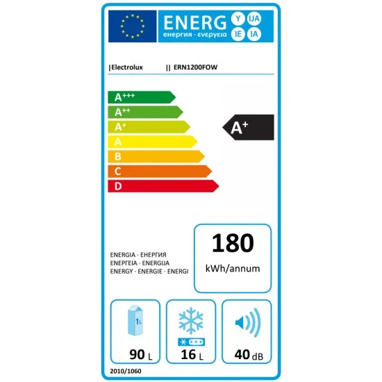 ELECTROLUX ERN1200FOW - Vgradni hladilnik