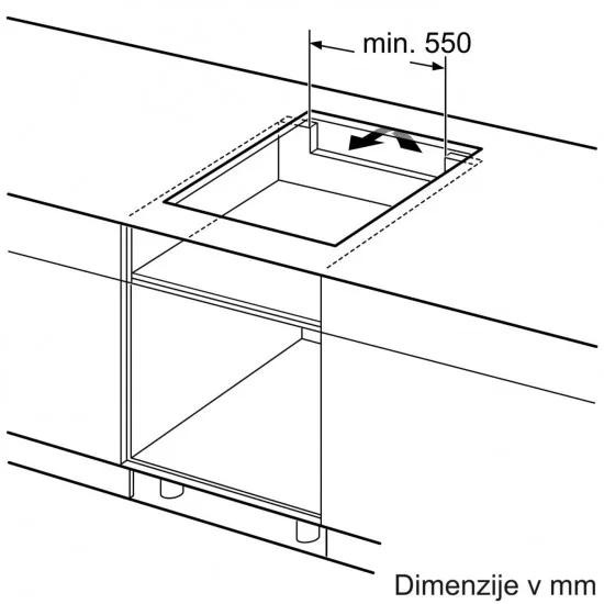 BOSCH PUE611BB5E - Indukcijska kuhalna plošča