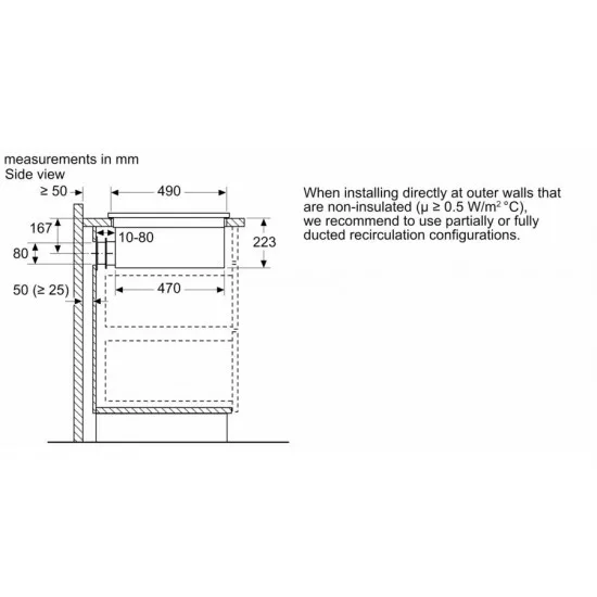 BOSCH PIE611B15E - Kuhalna plošča z vgrajeno napo Serie 4
