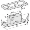 MIELE DA 2698 - Vgradna napa