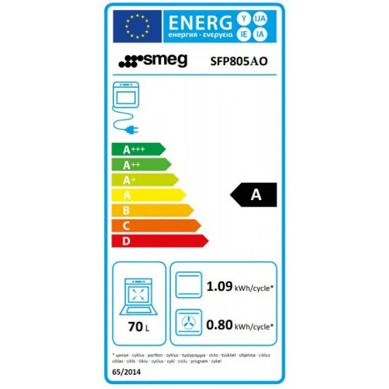 SMEG SFP805AO - Vgradna pečica