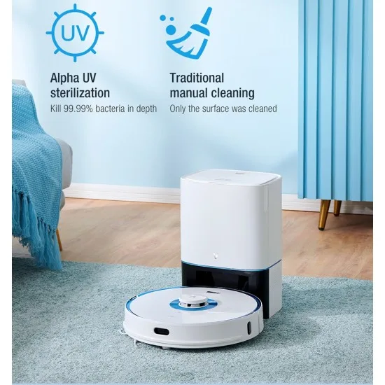 VIOMI Viomi Alpha UV(S9) bel - Robotski sesalnik