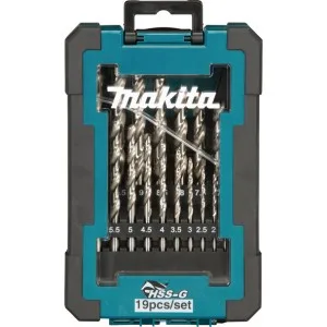 MAKITA D-67549 - 19-delni set HSS-G svedrov za kovino