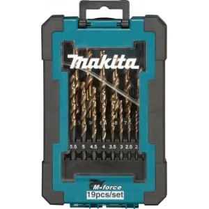 MAKITA D-67583 - 19-delni set M-force svedrov za kovino