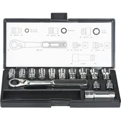 MAKITA B-65595 - 14 delni set natičnih ključev