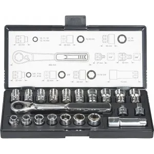 MAKITA B-65604 - 21 delni set natičnih ključev
