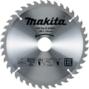 MAKITA D-64967 - TCT žagin list za les
