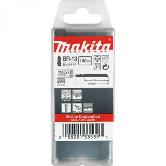 MAKITA B-07777 - Žagini listi za vbodno žago