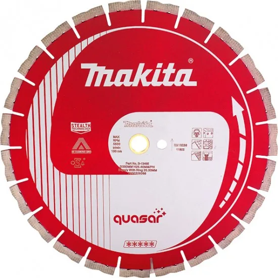 MAKITA B-13465 - Diamantna rezalna plošča Quasar