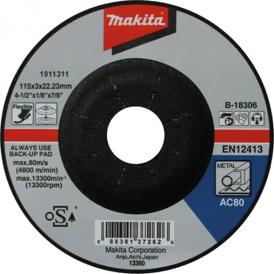 MAKITA B-18306 - Upogljiva brusilna plošča