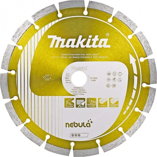 MAKITA B-54025 - Diamantna rezalna plošča Nebula
