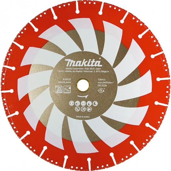 MAKITA B-55332 - Diamantna rezalna plošča, večnamenska