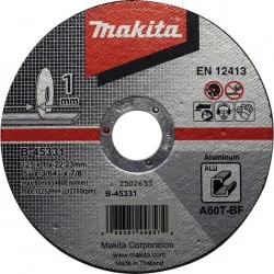 MAKITA B-45331 - Tanka rezalna plošča z aluminij