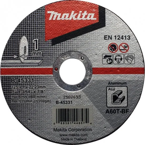MAKITA B-45331 - Tanka rezalna plošča z aluminij