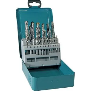 MAKITA D-46202 - 18-delni set za vrtanje v kovinski škatli