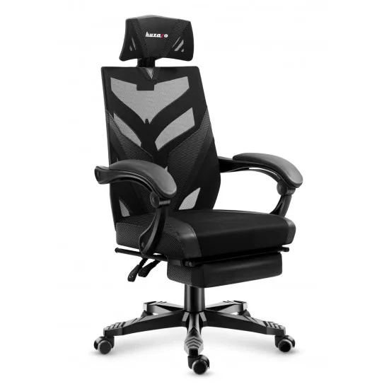 HUZARO HZ-Combat 5.0 Black - Gaming stol črn