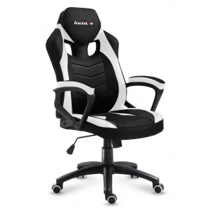 HUZARO HZ-Force 2.5 White Mesh - Gaming stol bel