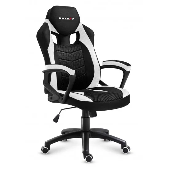 HUZARO HZ-Force 2.5 White Mesh - Gaming stol bel