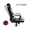 HUZARO HZ-Force 2.5 White Mesh - Gaming stol bel