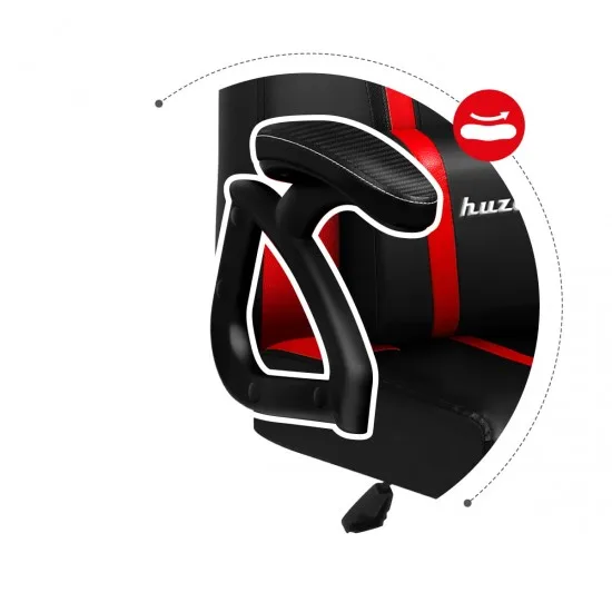 HUZARO HZ-Force 3.1 Red - Gaming stol rdeč