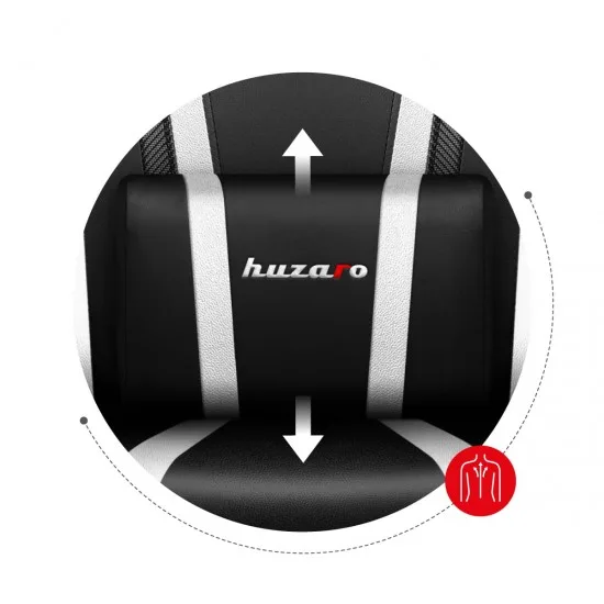 HUZARO HZ-Force 3.1 White - Gaming stol bel
