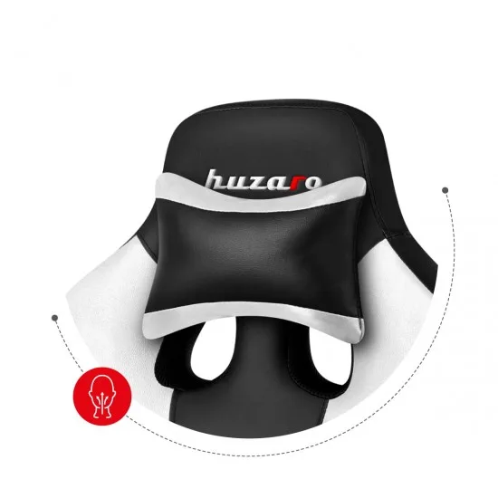 HUZARO HZ-Force 3.1 White - Gaming stol bel