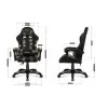 HUZARO HZ-Force 4.5 Camo Mesh - Gaming stol camo