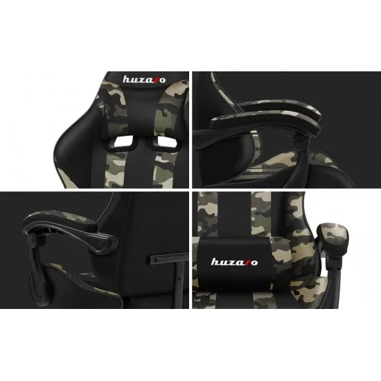 HUZARO HZ-Force 4.5 Camo Mesh - Gaming stol camo