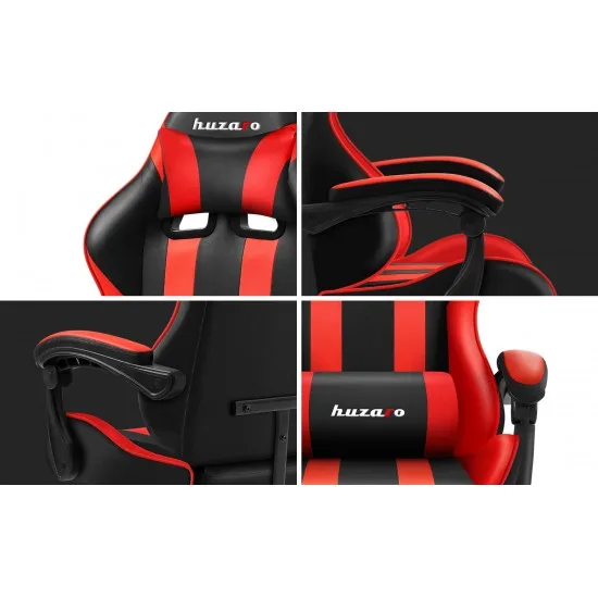 HUZARO HZ-Force 4.5 Red - Gaming stol rdeč