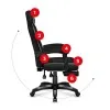 HUZARO HZ-Force 5.3 Red Mesh - Gaming stol rdeč
