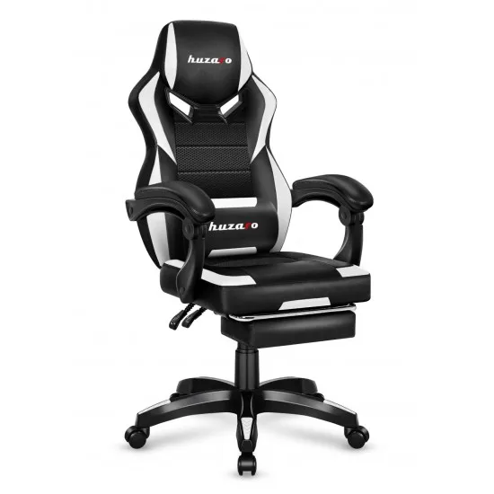 HUZARO HZ-Force 5.3 White Mesh - Gaming stol bel
