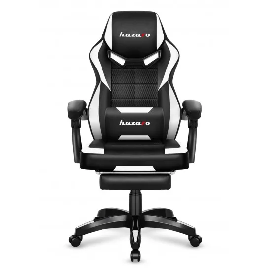 HUZARO HZ-Force 5.3 White Mesh - Gaming stol bel