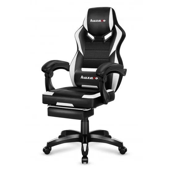 HUZARO HZ-Force 5.3 White Mesh - Gaming stol bel